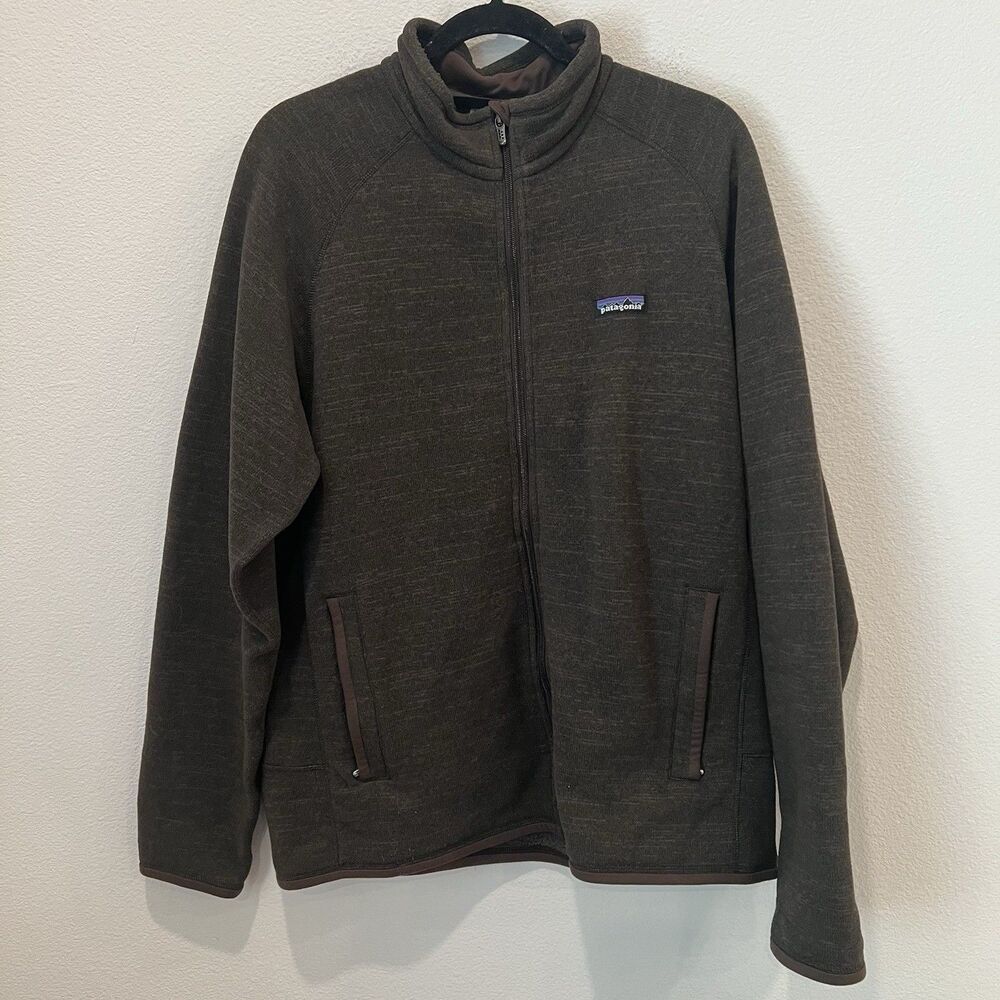 Patagonia Men’s M's Better Sweater Jacket Large Brown Outdoors Gorpcore Hike